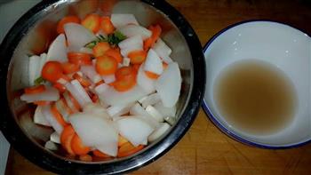 山椒萝卜泡菜-下饭神器的做法步骤4