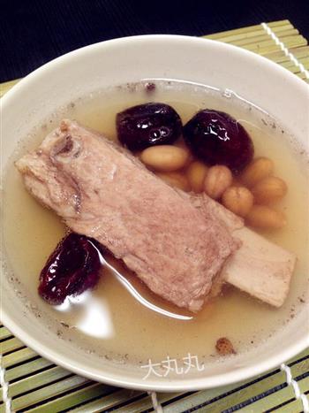 冬日煲汤-花生红枣排骨汤的做法步骤6
