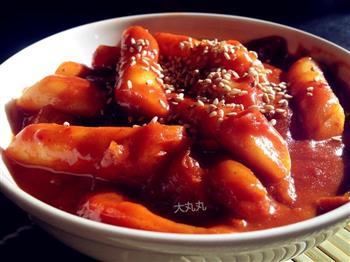 人气小吃—韩式辣炒年糕的做法步骤6
