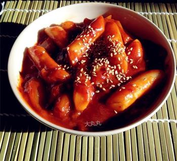 人气小吃—韩式辣炒年糕的做法步骤8