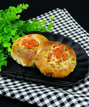 火腿香葱面包-乌江榨菜的做法步骤9
