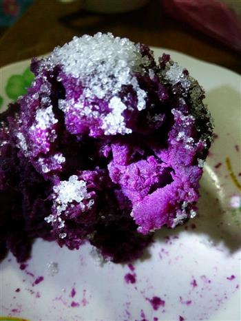 紫薯泥，排毒养颜促消化的做法图解4