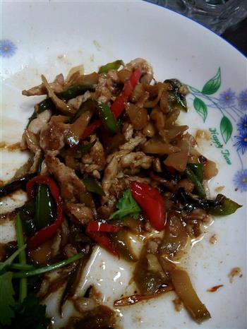 榨菜肉丝面—乌江榨菜的做法步骤3