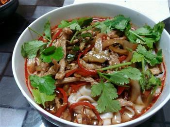 榨菜肉丝面—乌江榨菜的做法步骤5