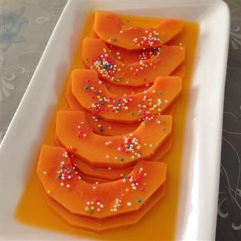 新年水果菜-橙汁木瓜附挑选方法的做法步骤5