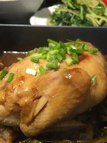 电饭锅版盐焗鸡的做法步骤3