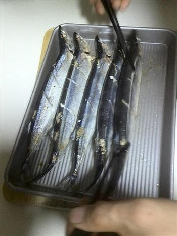 时蔬盐烤秋刀鱼的做法步骤10