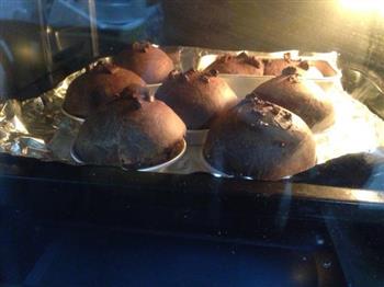 爆浆巧克力面包的做法步骤31