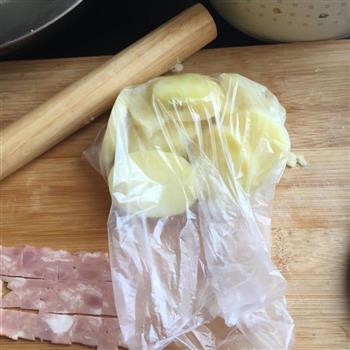 奶香培根焗土豆的做法图解4