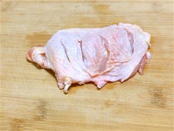 营养考生餐-香菇鸡腿面的做法图解1