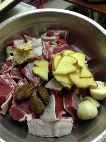 枝竹羊肉煲的做法步骤1