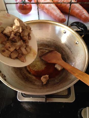 家常菜-糖醋排骨炒慈菇的做法步骤5