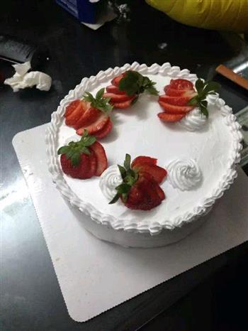 草莓奶油蛋糕的做法图解16