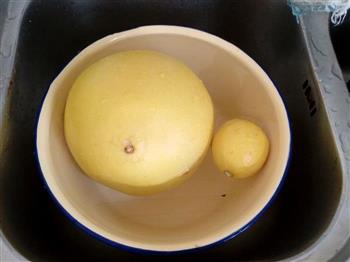 柠檬柚子蜜的做法步骤1