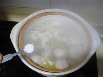 冬笋老豆腐丸子汤的做法步骤9