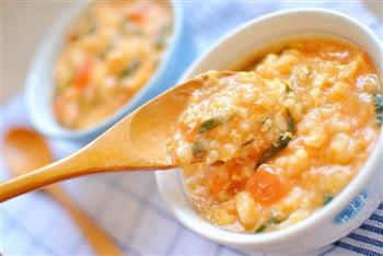 冬日快手暖身早餐 番茄疙瘩汤的做法步骤10