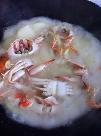 螃蟹冬瓜汤的做法图解6