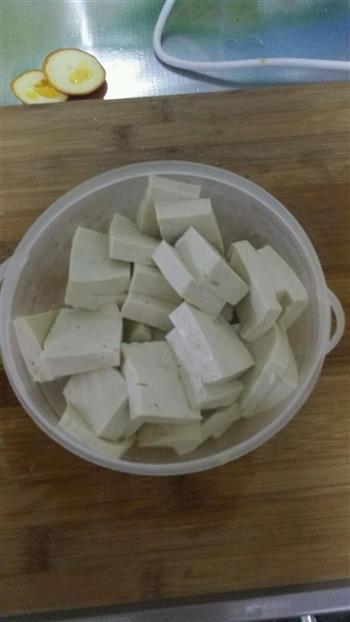 小白菜炖豆腐的做法步骤1