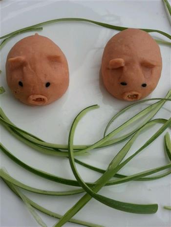 馒头版-小猪家的西瓜成熟了的做法步骤3