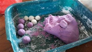 紫薯芝麻花生汤圆的做法步骤5