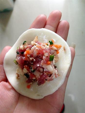 香菇豆腐饺子的做法步骤3