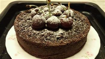 黑巧克力蛋糕的做法步骤12