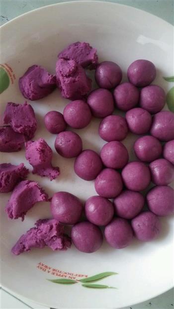 宝宝食谱-紫薯球的做法步骤6