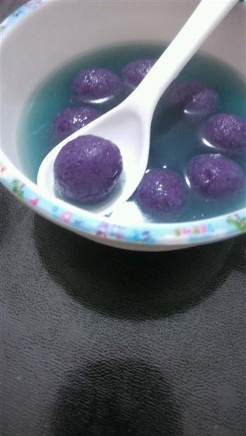 宝宝食谱-紫薯球的做法步骤9