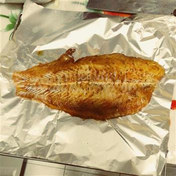 快手简易烤鱼-龙利鱼，健康鱼的做法图解2
