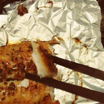快手简易烤鱼-龙利鱼，健康鱼的做法图解5