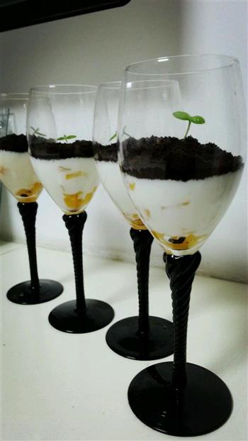 酸奶盆栽的做法步骤6