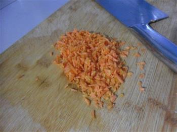 胡萝卜面糊饼的做法步骤2
