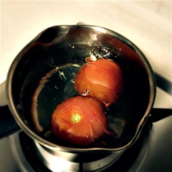 番茄面疙瘩汤的做法步骤1