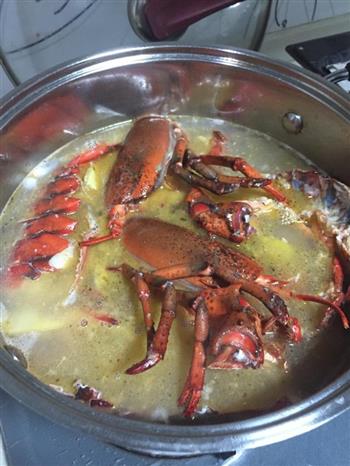 黄油芝士焗龙虾+龙虾泡饭的做法图解16