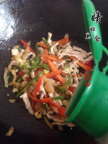 青椒肉丝榨菜-乌江榨菜的做法步骤18