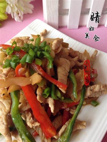 青椒肉丝榨菜-乌江榨菜的做法步骤20