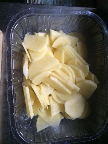 土豆炒肉片的做法步骤1