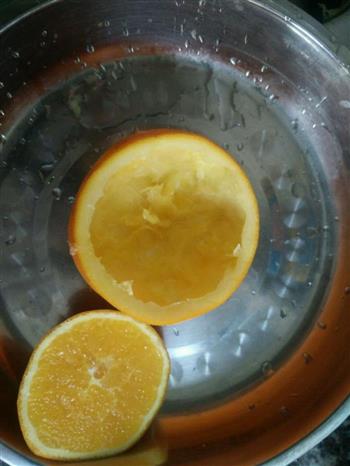 柳橙蒸水蛋的做法步骤1