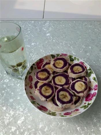 吐司蜂蜜紫薯香蕉卷的做法步骤4