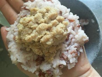 豆渣肉饼米堡or海苔碎饭团or肉燥丼-一人食的做法步骤14