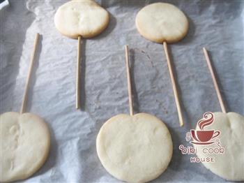 糖霜棒棒糖饼干的做法步骤9