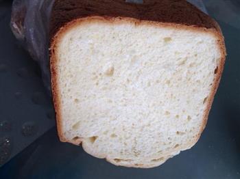 奶油牛奶吐司面包-成功的面包机吐司的做法步骤12