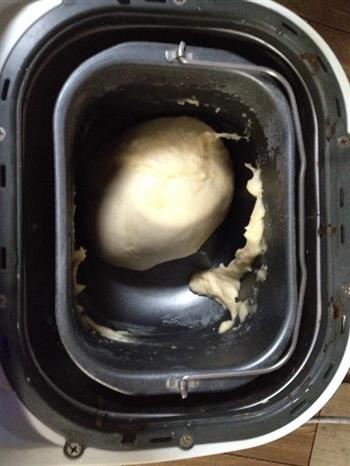 奶油牛奶吐司面包-成功的面包机吐司的做法步骤7