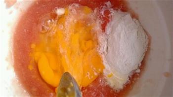 西红柿鸡蛋饼的做法步骤2