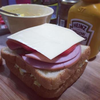 早餐那点事儿-c的三明治的做法步骤5