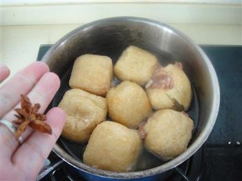 鲍汁油豆腐塞肉的做法步骤4