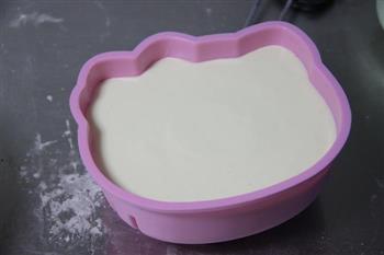 kitty酸奶冻芝士蛋糕的做法步骤9