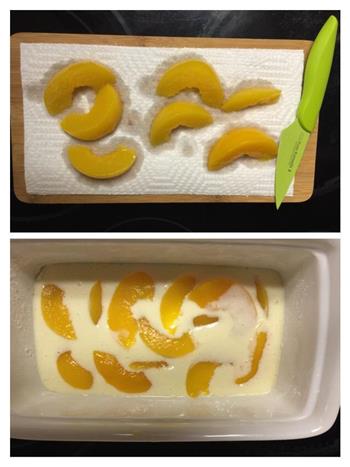 黄桃轻乳酪蛋糕的做法图解7