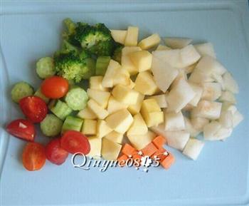 蔬果沙拉的做法步骤3