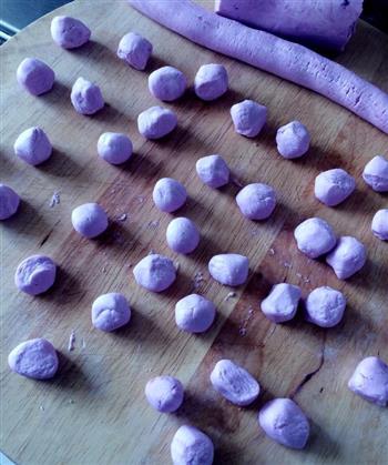 紫薯汤圆-紫气东来的做法图解3